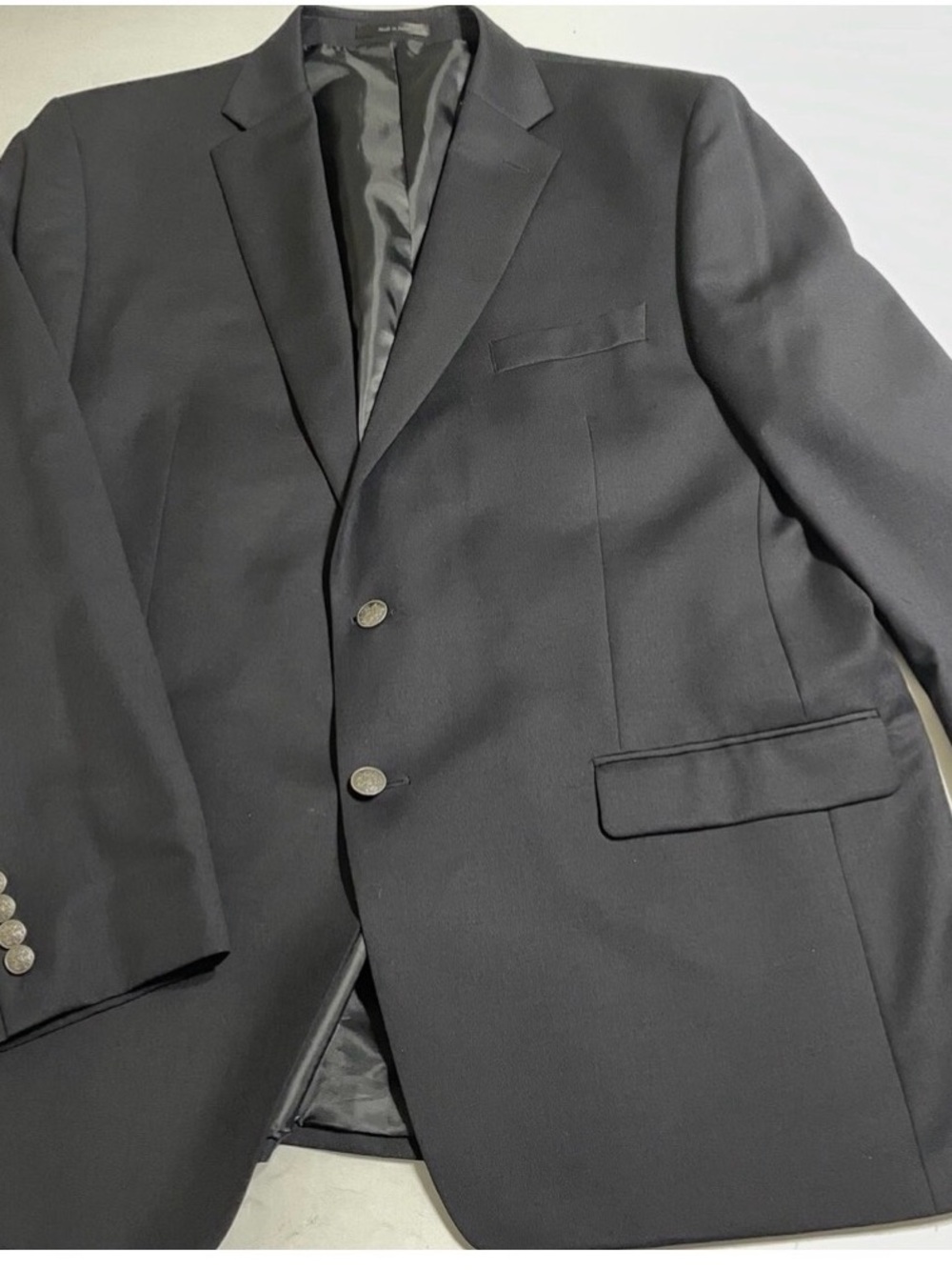 Michael Kors Men's Black Two-Button Sport Coat